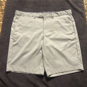 George Light Gray Men's Flat Front Shorts